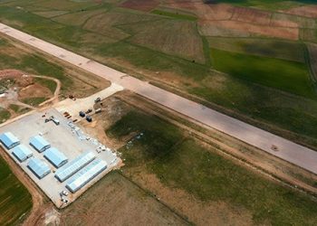 Gümüşhane Bayburt Havalimanında zemin çalışması tamamlandı