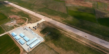 Gümüşhane Bayburt Havalimanında zemin çalışması tamamlandı