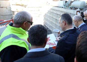 Gebze Metrosunda inşaat çalışmaları devam ediyor