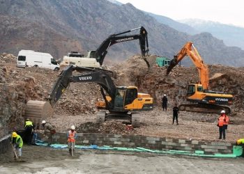 Yusufeli yeni yerleşim yeri şekillenmeye başladı