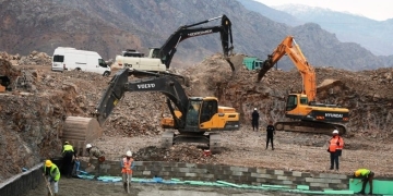 Yusufeli yeni yerleşim yeri şekillenmeye başladı