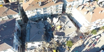 Enkaz Alanı Havadan Görüntülendi | Elazığ Depremi