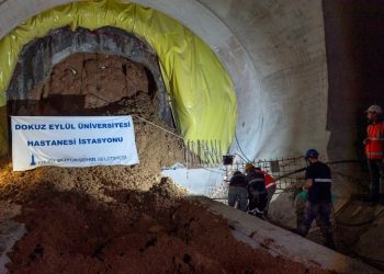 Narlıdere Metrosunda üçüncü istasyona ulaşıldı