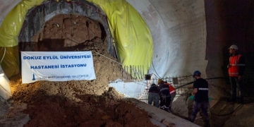 Narlıdere Metrosunda üçüncü istasyona ulaşıldı