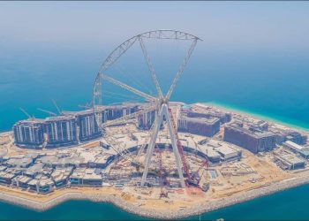 Dünya’nın En Büyük Dönme Dolabının İnşası Tamamlanmak Üzere !