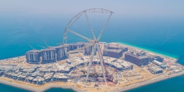 Dünya’nın En Büyük Dönme Dolabının İnşası Tamamlanmak Üzere !