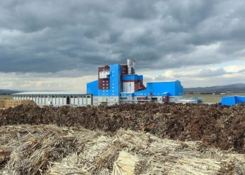 Bordo-mavi elektrik santrali