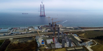 1915 Çanakkale Köprüsü yükseliyor [Foto-Galeri]