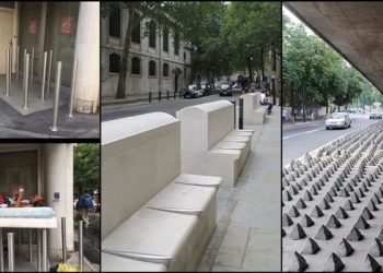 Evsizlere Karşı Kullanılan 8 Farklı Acımasız “Düşman Mimari” Örneği