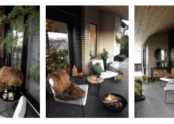 Balkonlar / Teraslar İçin Kış Bahçesi Dekorasyon Fikirleri