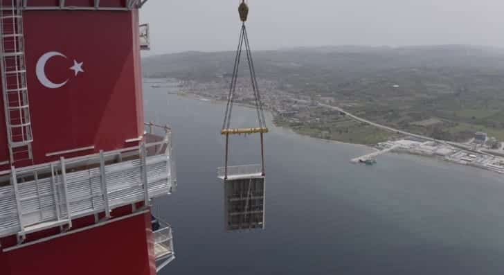 1915 Çanakkale Köprüsü’nde son durum - (Fotoğraf Galerisi)