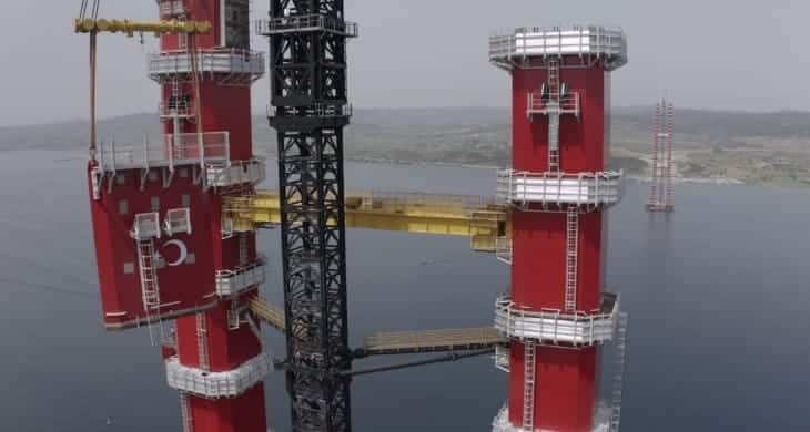 1915 Çanakkale Köprüsü’nde son durum - (Fotoğraf Galerisi)