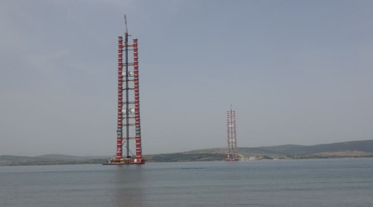 1915 Çanakkale Köprüsü’nde son durum - (Fotoğraf Galerisi)