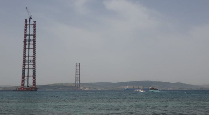 1915 Çanakkale Köprüsü’nde son durum - (Fotoğraf Galerisi)