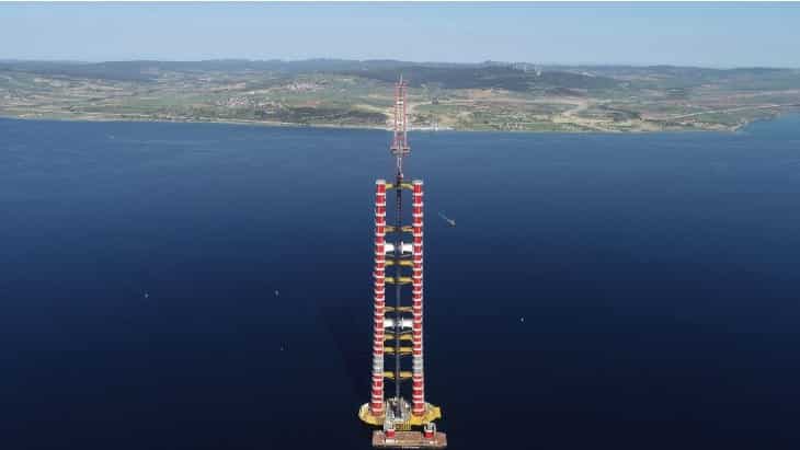 1915 Çanakkale Köprüsü’nde son durum - (Fotoğraf Galerisi)