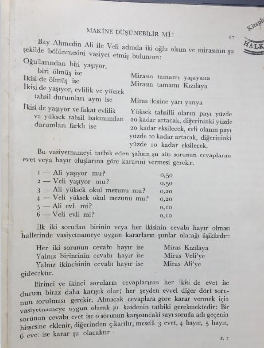 Makine Düşünebilir Mi ve Nasıl Düşünebilir?