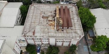 Depremde hasar gören İstanbul Tıp Fakültesi’nde yerinde dönüşüm-(Foto Galeri)