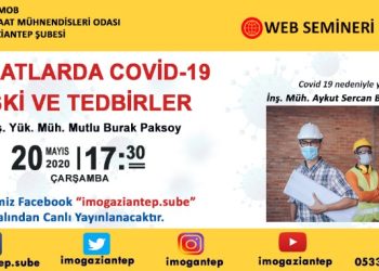 İnşaatlarda Covid-19 Riski ve Tedbirler