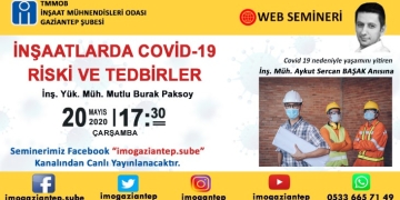 İnşaatlarda Covid-19 Riski ve Tedbirler