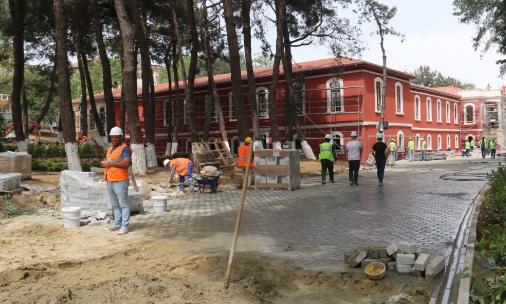Tarihi Hadımköy Askeri Hastanesi'nde restorasyon çalışmalarında son durum - Foto Galeri