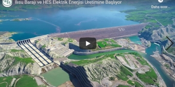 Ilısu Barajı ve HES Elektrik Enerjisi Üretimine Başlıyor (Videolu)