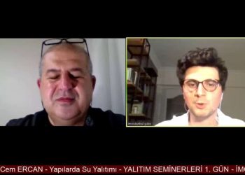Yapılarda Su Yalıtımı Semineri – İnş. Yük. Müh. Cem ERCAN