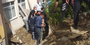 Tekirdağ’da 2 işçi göçük altında kaldı