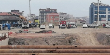 Gebze’de metro çalışmasında feci kaza
