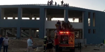 İnşaat işçisi çalıştığı inşaatta intihara kalkıştı