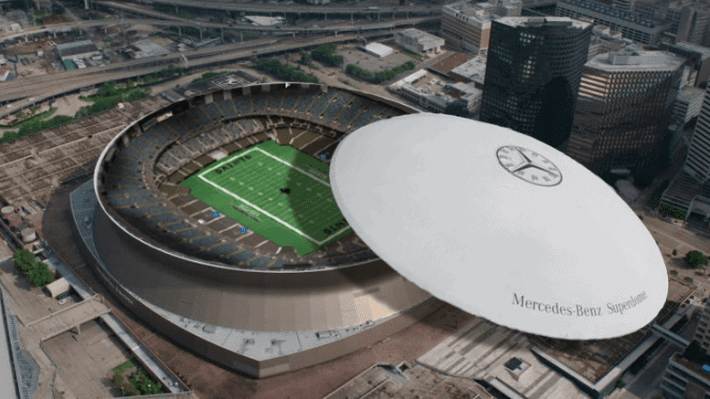 MERCEDES-BENZ STADYUM SUPERDOME - AMERIKA BIRLEŞIK DEVLETLERI