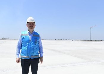  Çukurova Bölgesel Havalimanı havadan görüntülendi