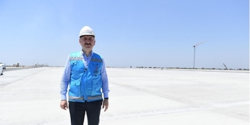  Çukurova Bölgesel Havalimanı havadan görüntülendi