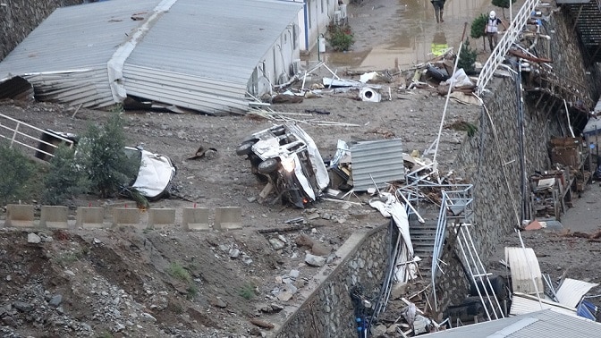 Yusufeli Barajı Şantiyesinde Sel Felaketi: Ölenler ve Yaralananlar Var