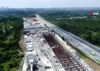 İstanbul Havalimanı Metro Hattı’nın yüzde 71’i tamamlandı