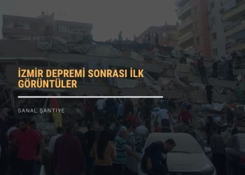 İzmir Depremi Sonrası İlk Görüntüler