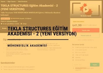 Tekla Structures MAKROLAR Eğitimi – (Yeni Versiyon)