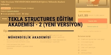 Tekla Structures MAKROLAR Eğitimi – (Yeni Versiyon)
