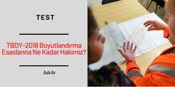 TBDY 2018 Boyutlandırma Esasları