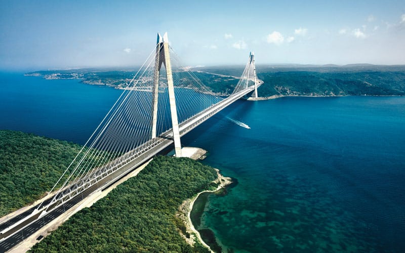 Türkiye'nin Asma Köprüleri | Önemli 6 Asma Köprü Örneği