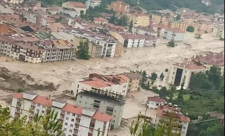 Kastamonu Bozkurt'ta Meydana Gelen Taşkının Sebebi