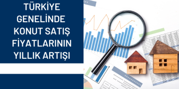 Türkiye Genelinde Konut Satış Fiyatlarının Yıllık Artışı