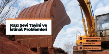 Kazı Şevi Tayini ve İstinat Problemleri