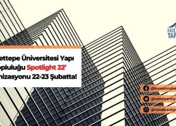 Hacettepe Üniversitesi Yapı Topluluğu Spotlight 22’ Organizasyonu 22-23 Şubatta!