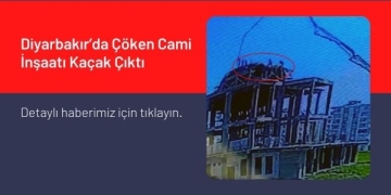 Diyarbakır’da Çöken Cami İnşaatı Kaçak Çıktı