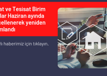 İnşaat ve Tesisat Birim Fiyatları Güncellendi (Haziran 2022)