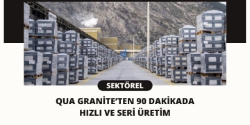 QUA Granite’ten 90 dakikada  Hızlı ve Seri Üretim