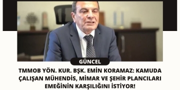 TMMOB: Kamuda Çalışan Mühendis ve Mimarlar Emeğinin Karşılığını İstiyor!
