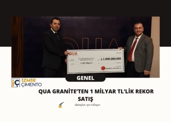 QUA Granite ile Mehmet Ceylan Yapı rekor satışa imza attı