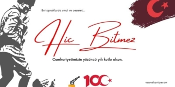 Cumhuriyetimizin 100. Yılı Kutlu Olsun