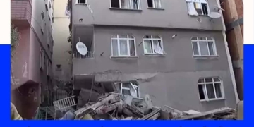 İstanbul Bahçelievler’de 4 Katlı Bina Çöktü!